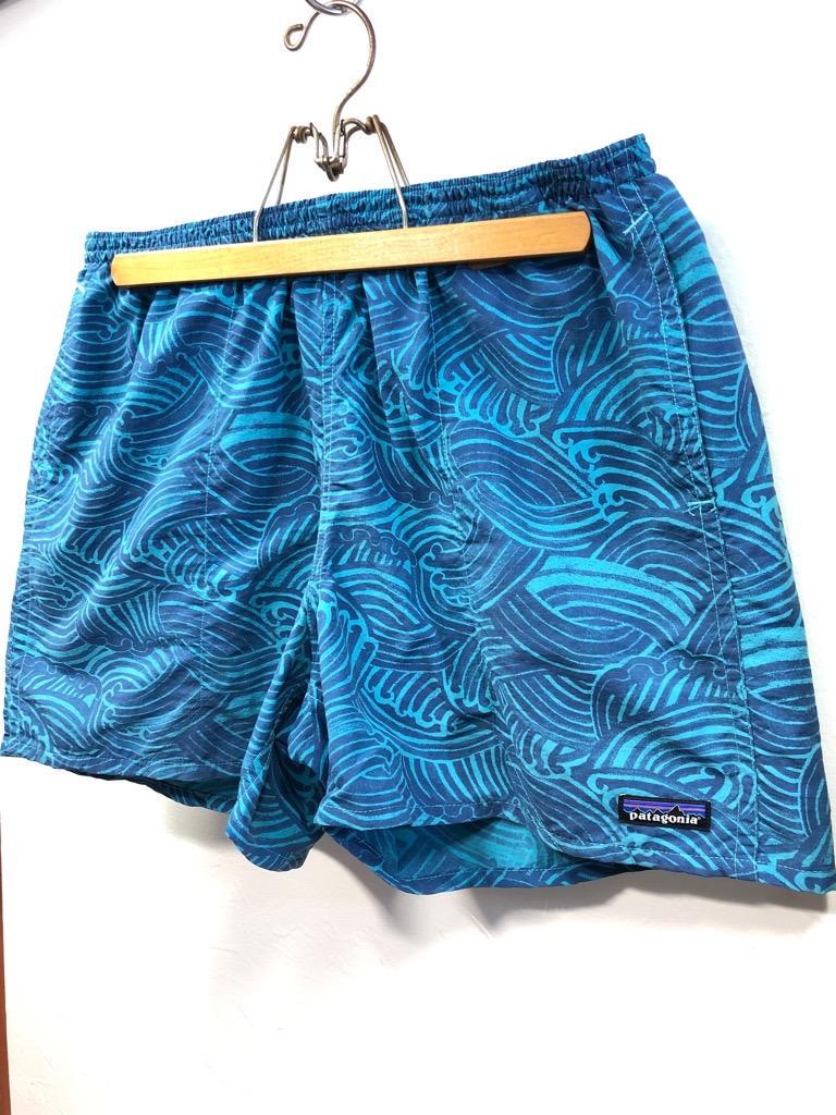 2016年 Patagonia パタゴニア バギーズショーツ L 総柄 波柄