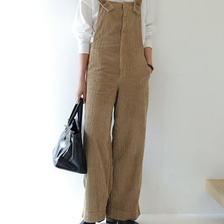 最大の割引
 TODAYFUL ワイドコーディロイサロペット サロペット/オーバーオール