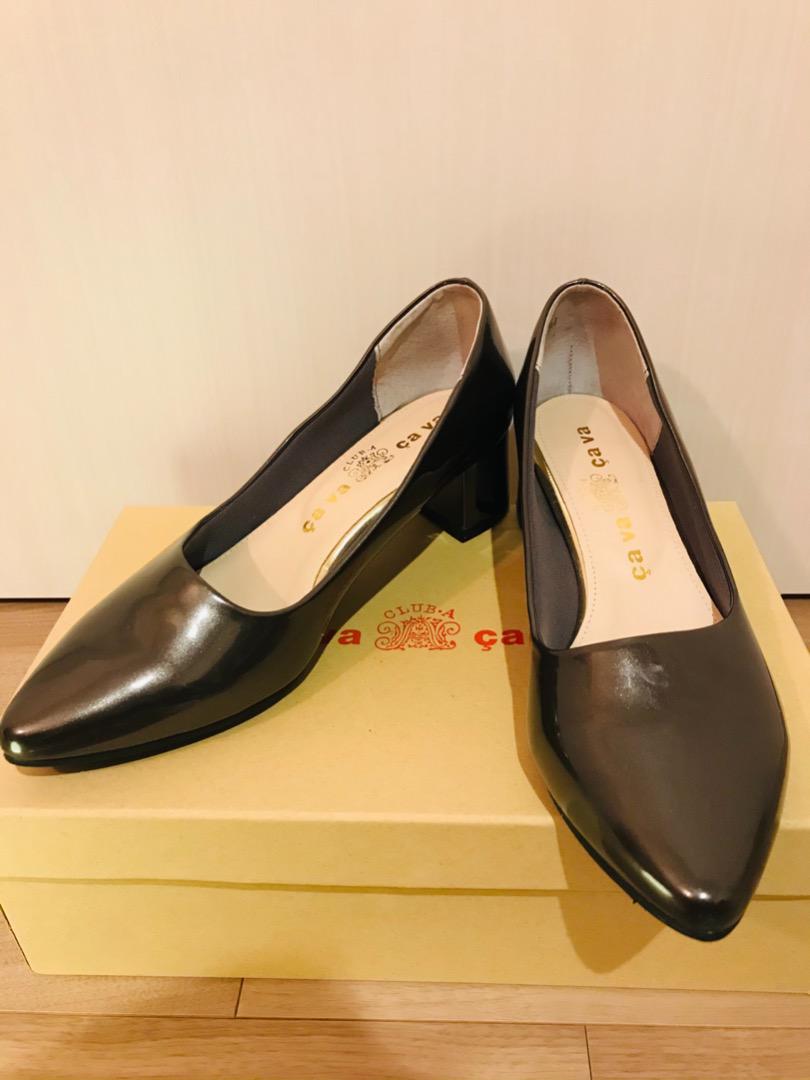 【年中無休】
 【新品未使用】cavacavaオールウェザーパンプス24cm（レインパンプス） 長靴/レインシューズ
