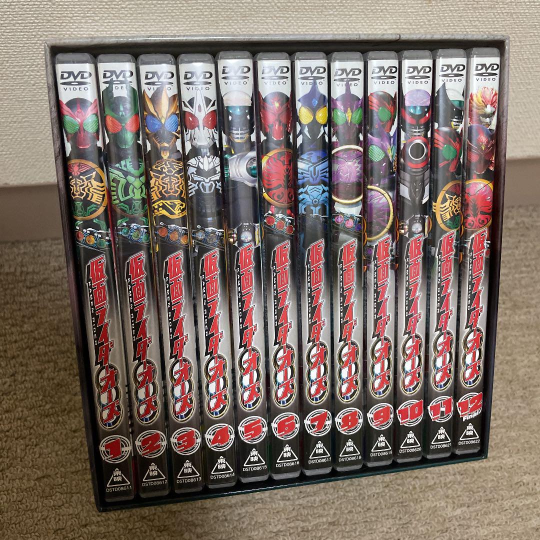 独特の素材
 仮面ライダーオーズ DVD BOX 収納BOX付 アニメ