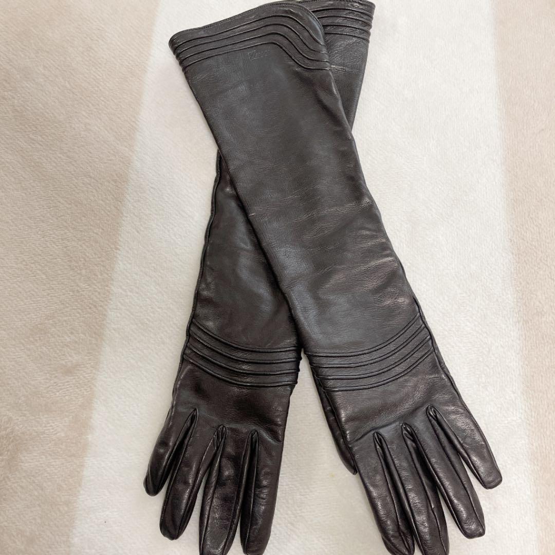 【T-ポイント5倍】
 グッチ、ロング手袋 手袋/アームカバー