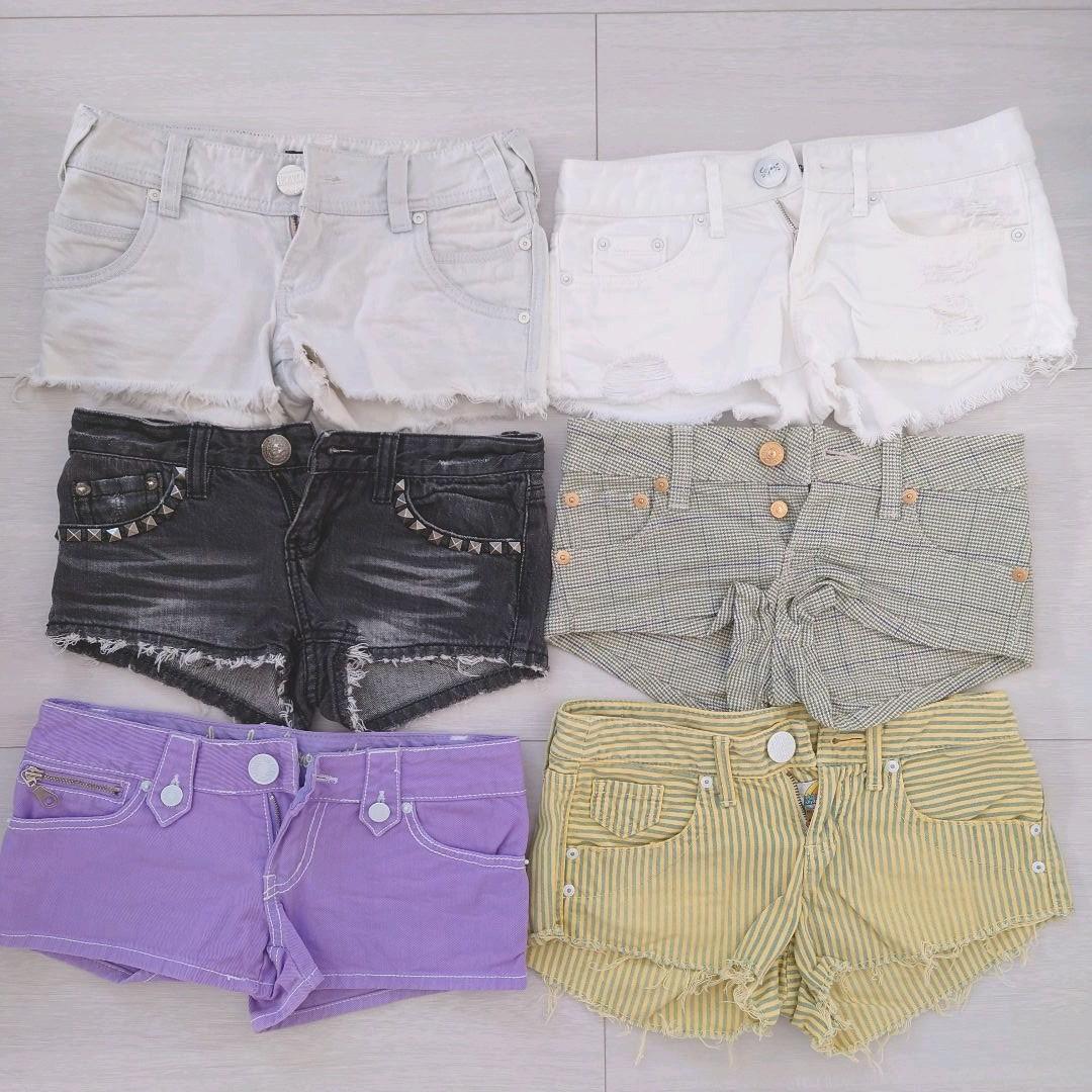 【60％OFF】
 ショートパンツ　SPIRALGIRL　ヘブンアンドアース　Oneway ショートパンツ