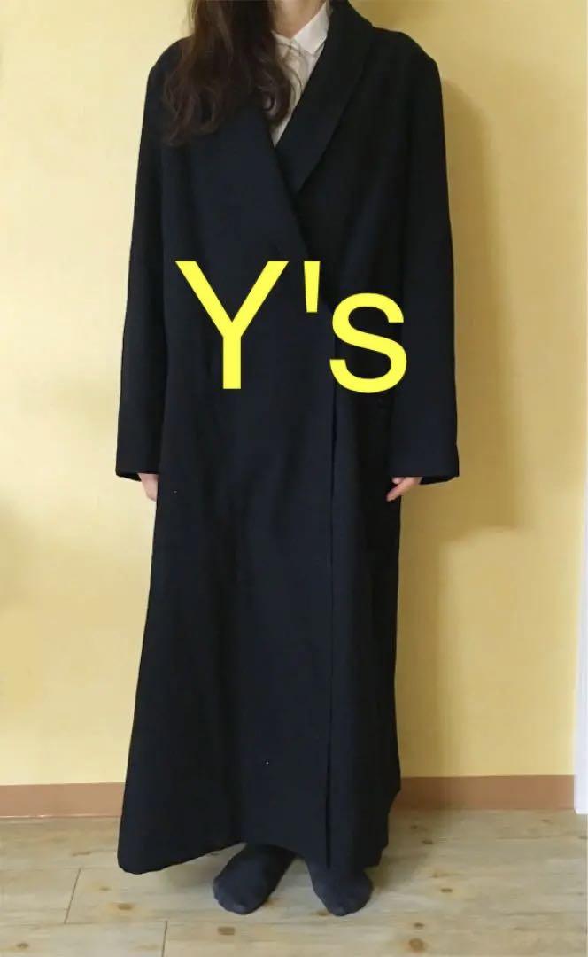 ホワイト系,M新発売 コート ロングコート アウター ワイズ ロング 