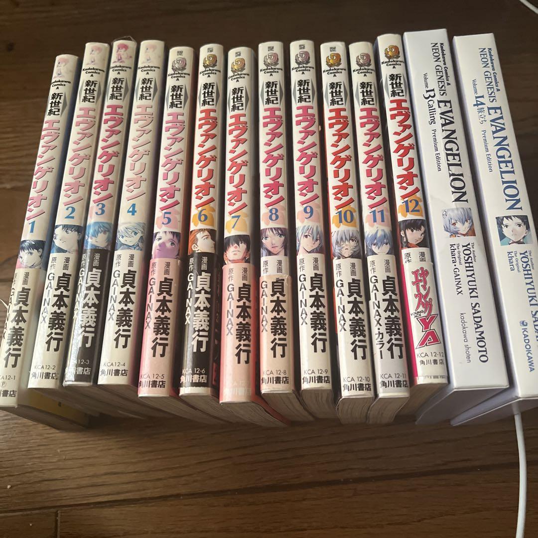 全国総量無料で
 新世紀エヴァンゲリヲン　全14巻初版 全巻セット