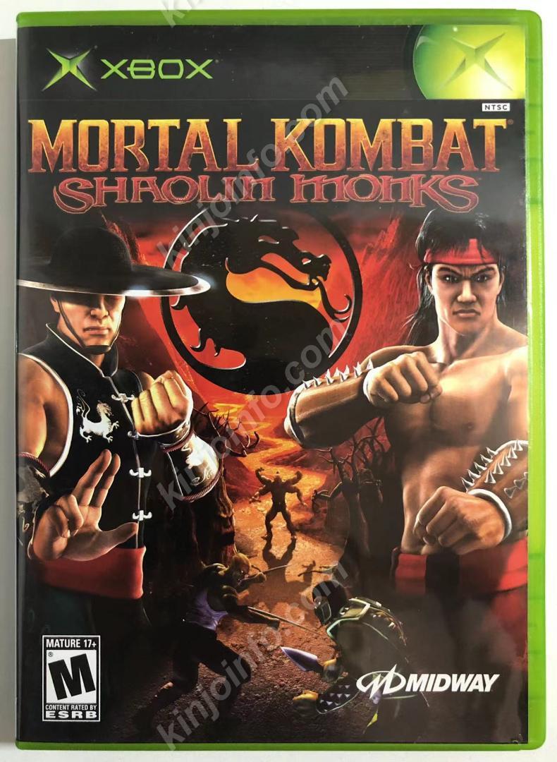 【驚きの価格が実現！】
 Mortal Monks【中古美品・xbox北米版 Kombat：Shaolin 家庭用ゲームソフト