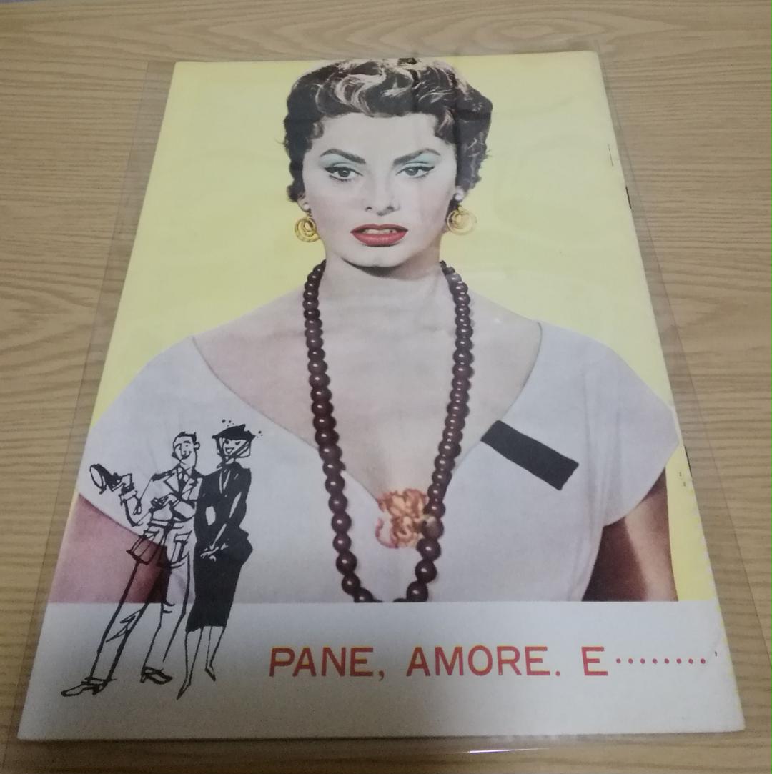 人気ブランド
 (レア)映画パンフレット　「殿方ごろし」　ソフィア・ローレン アート/エンタメ