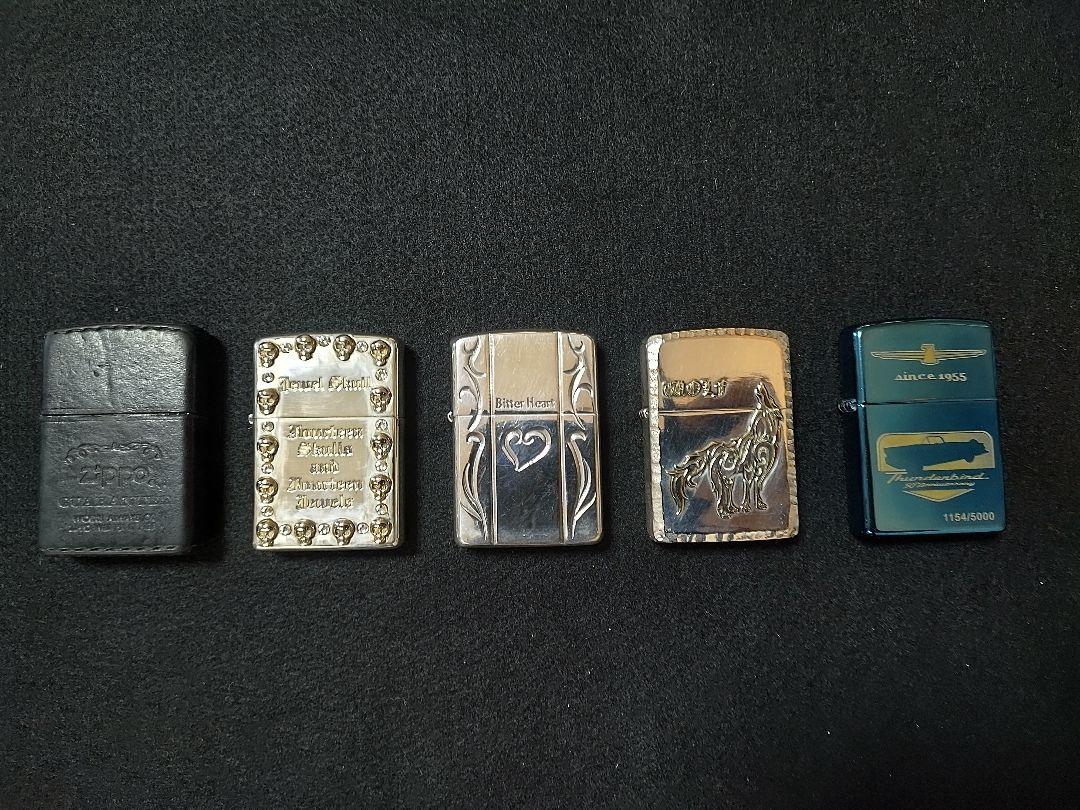 最新最全の ジッポーまとめ売り ZIPPOまとめ売り ５個 - タバコグッズ 