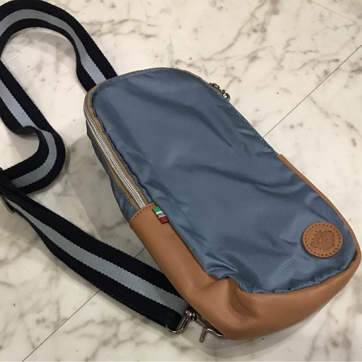 希少 黒入荷！
 オロビアンコ 一度のみの使用 ボディバック ボディーバッグ