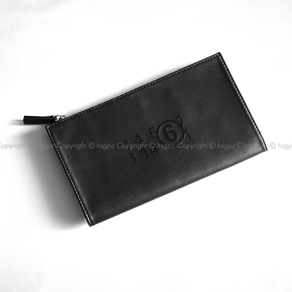 低価格の
 MM6 小銭入れ付き 長財布 二つ折り ウォレット ナンバーロゴ 長財布