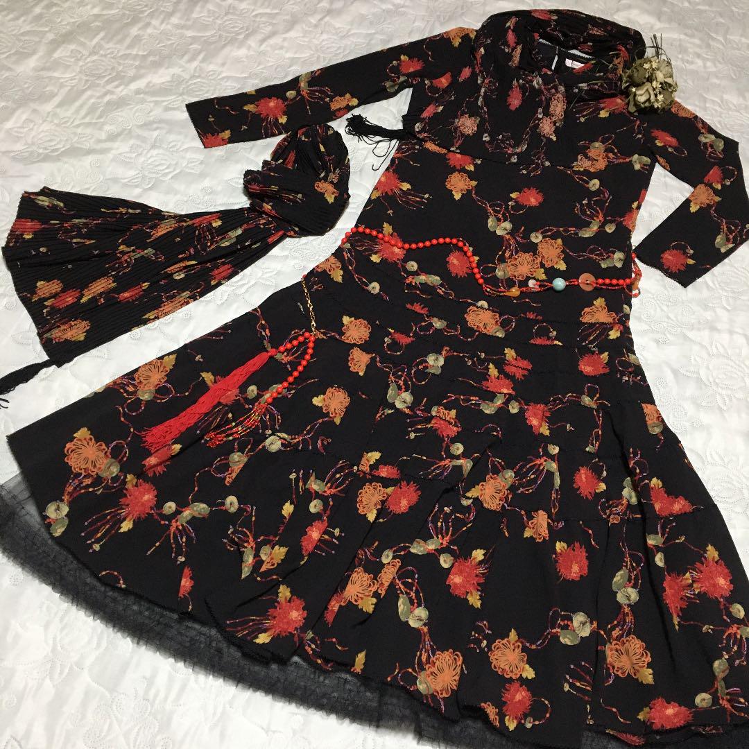 カネコイサオ ワンピース他セット(ワンダフルワールド)KANEKO ISAO 黒