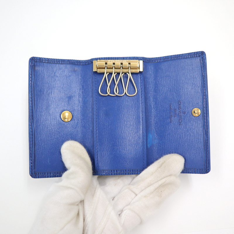 【LOUIS VUITTON】ルイヴィトン ミュルティクレ4 4連キーケース エピ トレドブルー M63825  CA1912【中古】【代金引換不可】/mn0994ng | Re-use store DREAM