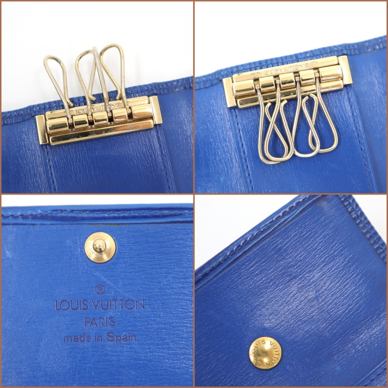 【LOUIS VUITTON】ルイヴィトン ミュルティクレ4 4連キーケース エピ トレドブルー M63825  CA1912【中古】【代金引換不可】/mn0994ng | Re-use store DREAM