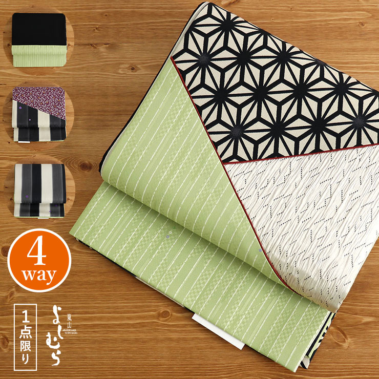 楽天市場】「嵐山よしむら」京袋帯（なごや帯） - 創作パッチ（表 