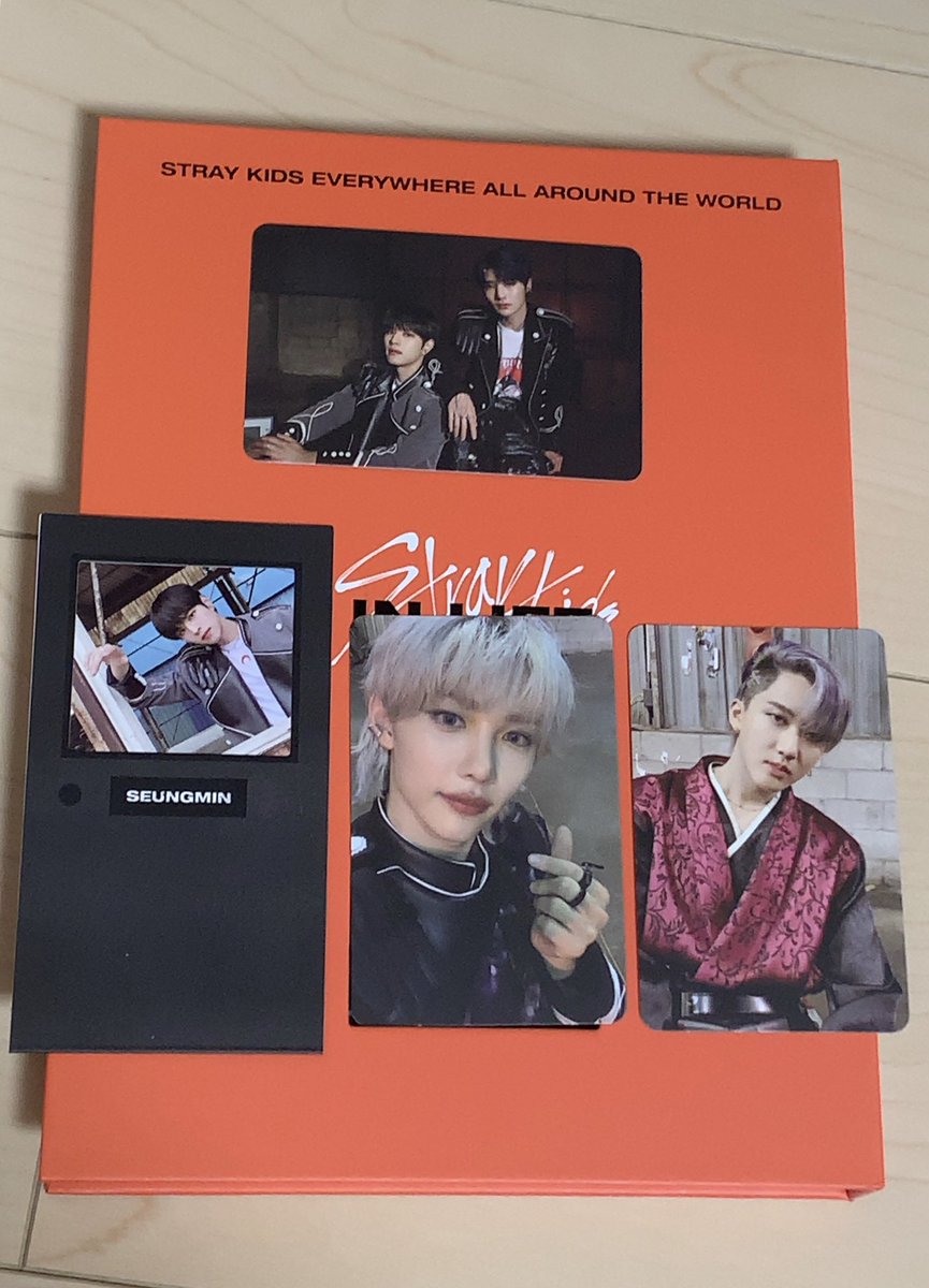 5％OFF】 straykids トレカ ユニット アイエン スンミン ハイタッチ券 