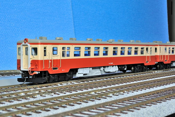 HOゲージ鉄道模型で大はしゃぎ！ キハ17 (天賞堂) やっぱりローカル 