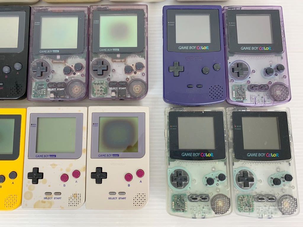 P060103 Nintendo 任天堂 ニンテンドー GAME BOY ゲームボーイ 10台 