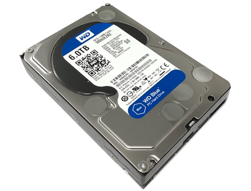 Western Digital Blue WD60EZRZ 6TB 5400RPM SATA 6Gb/s 64MB Cache 3.5