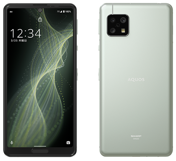 AQUOS sense5G SHG03 auの特長｜AQUOS：シャープ