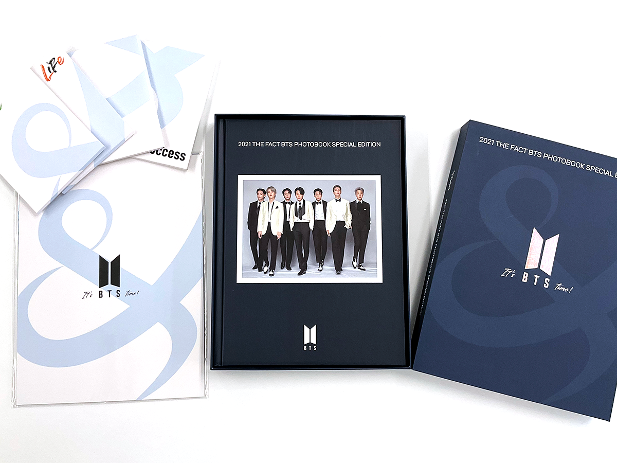 BTS最新写真集「2021 THE FACT BTS PHOTOBOOK SPECIAL EDITION」 大 