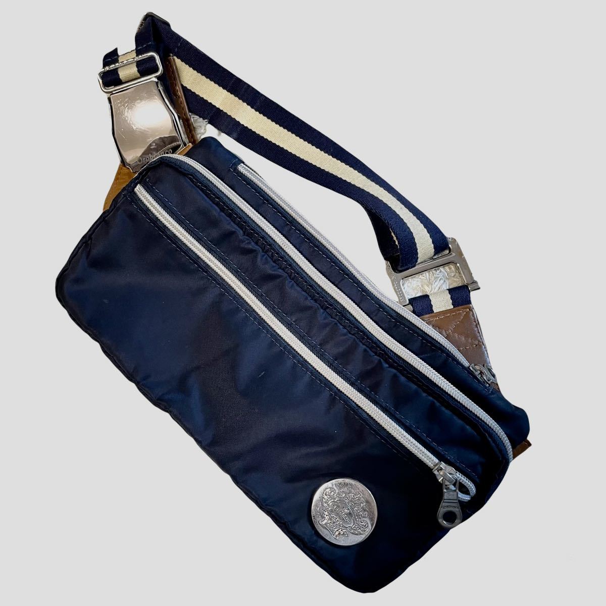 1円 Orobianco オロビアンコ ボディバッグ ショルダーバッグ 斜め掛け 