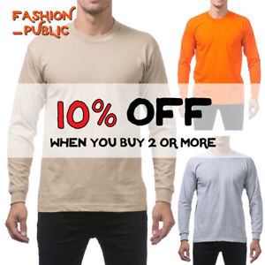 Pro Club 纯棉长袖男士t 恤| eBay