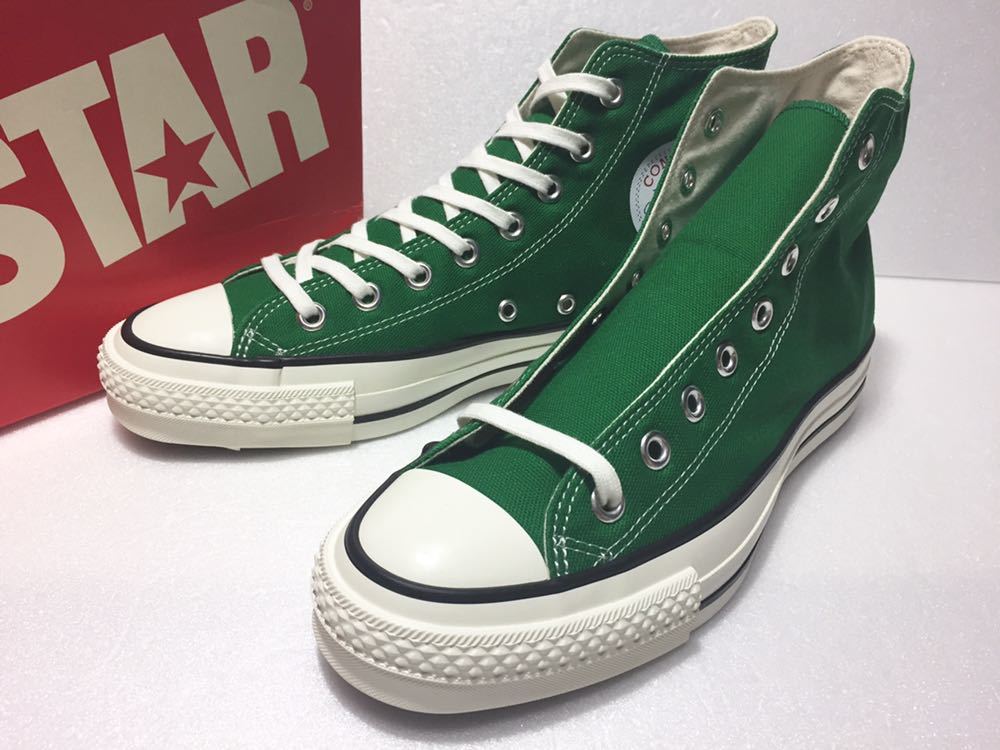 コンバース 日本製 CANVAS ALL STAR J HI GREEN オールスター グリーン 