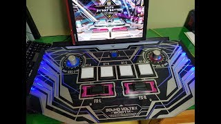 [SDVX コナステ] Playing with DJDAO SVRE9 Controller