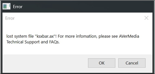 Support | Faq | 9bjm6g8x | AVerMedia
