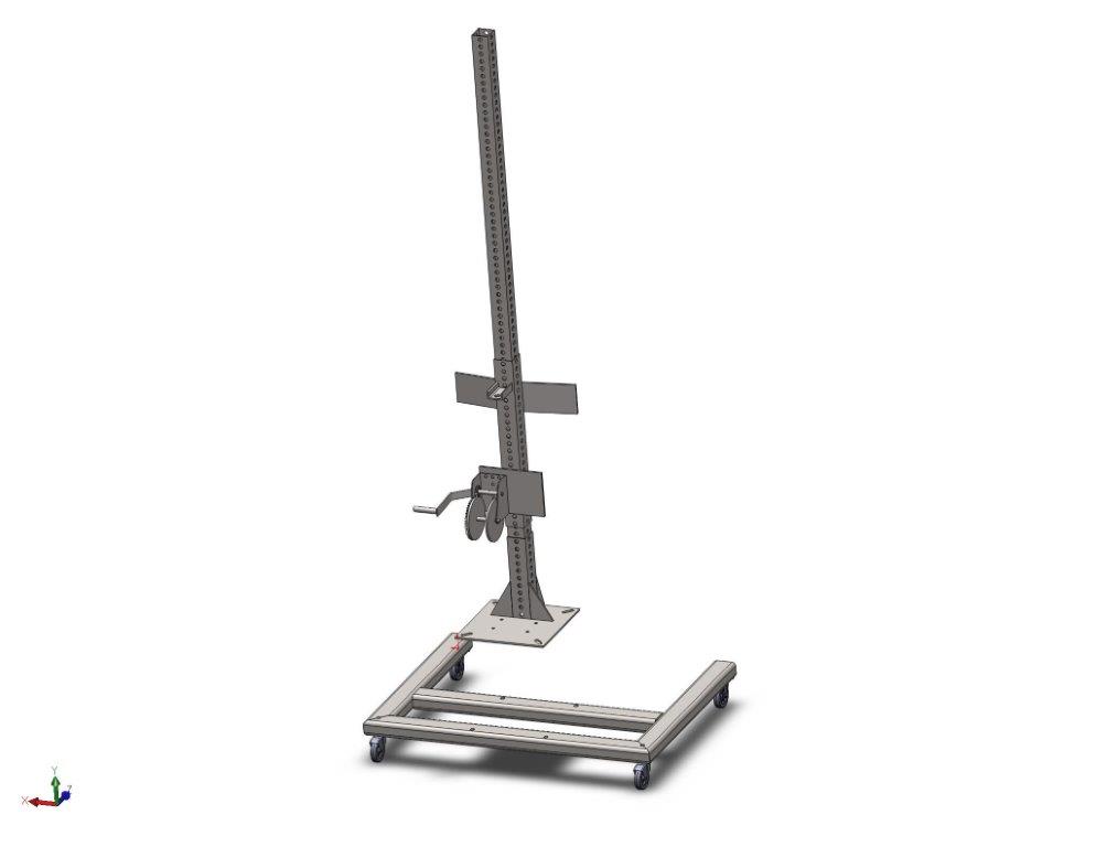 Manual Portable Mixer Stand