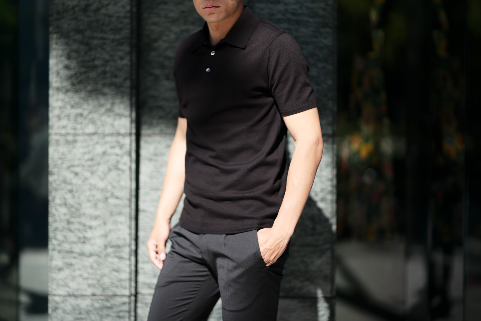 Cruciani (クルチアーニ) Knit Polo Shirt (ニット ポロシャツ) 27 