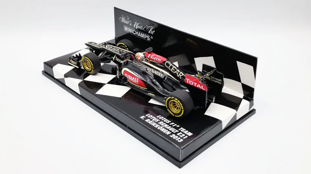 ロータス E21 K.ライコネン | F1ミニカーあれこれ