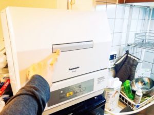 panasonic食洗機 NP-TCR4レビュー】コンパクトで強力洗浄できる一人 