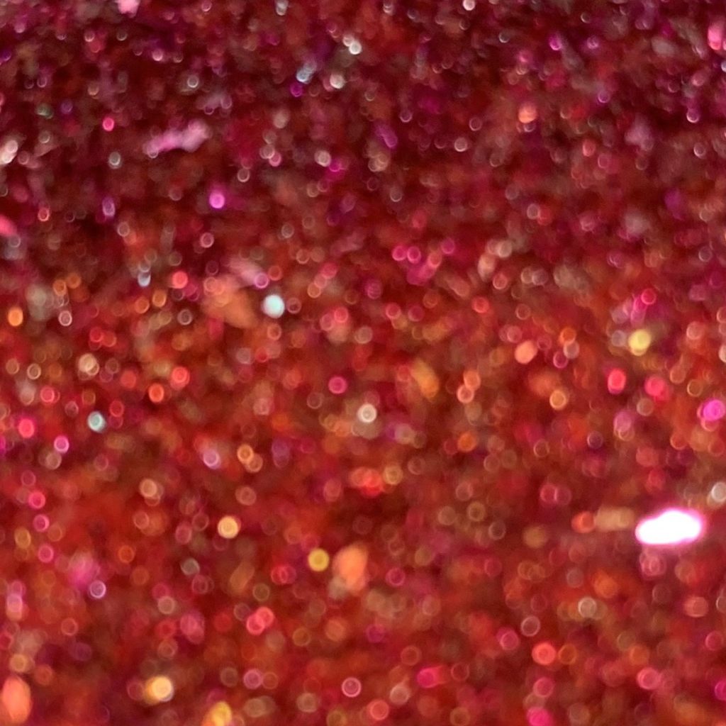 Fuchsia Glass Glitter
