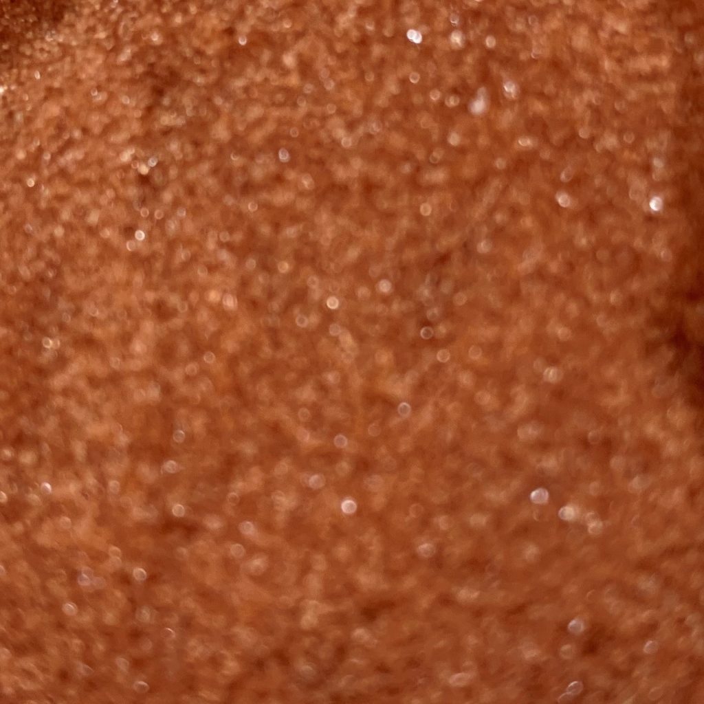 Golden Orange Glass Glitter