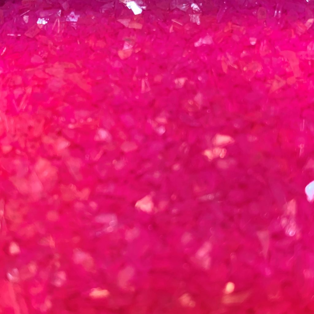 Magenta Glsass Glitter