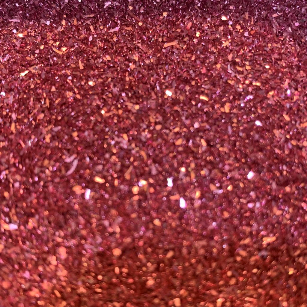 Pure Pink Metallic Glass Glitter