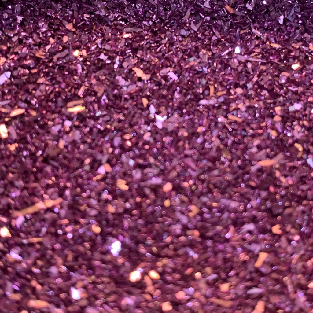 Pure Purple Metallic Glass Glitter