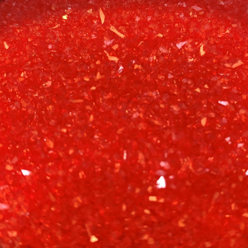 Salmon Glass Glitter