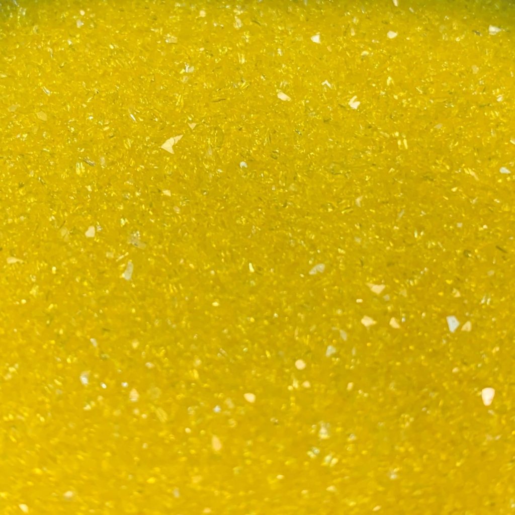 Yellow Glass Glitter