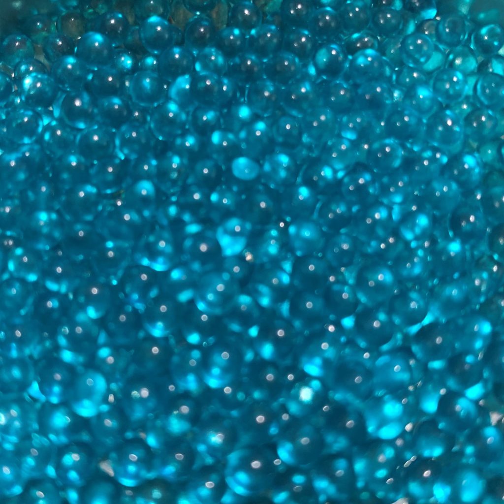 Turquoise Glass Beads