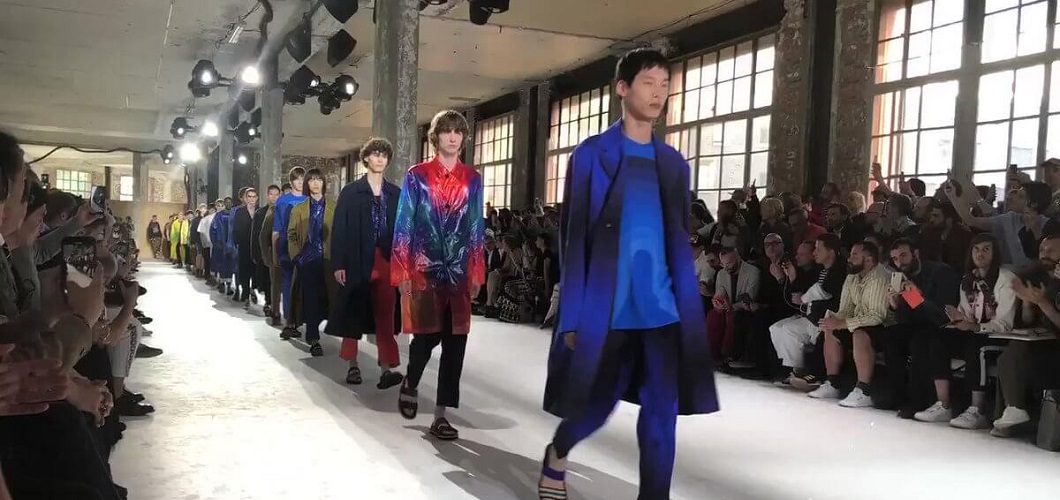 DRIES VAN NOTEN ドリスヴァンノッテン 18AW LOOK3 ボタニカル刺繍 